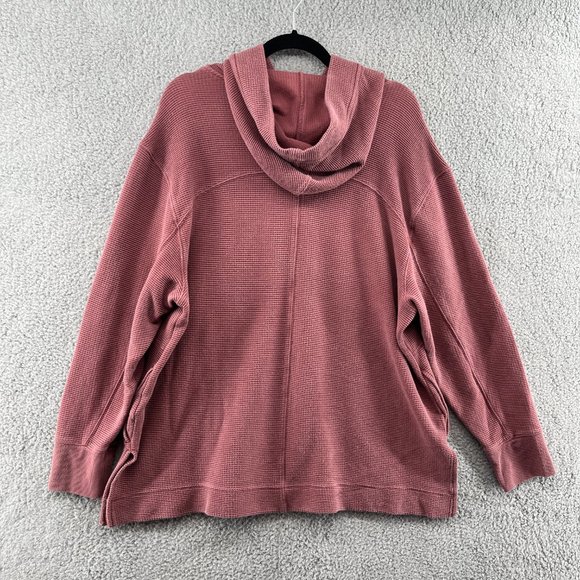 Athleta Coaster Luxe Waffle Hoodie XL - Picture 6 of 14